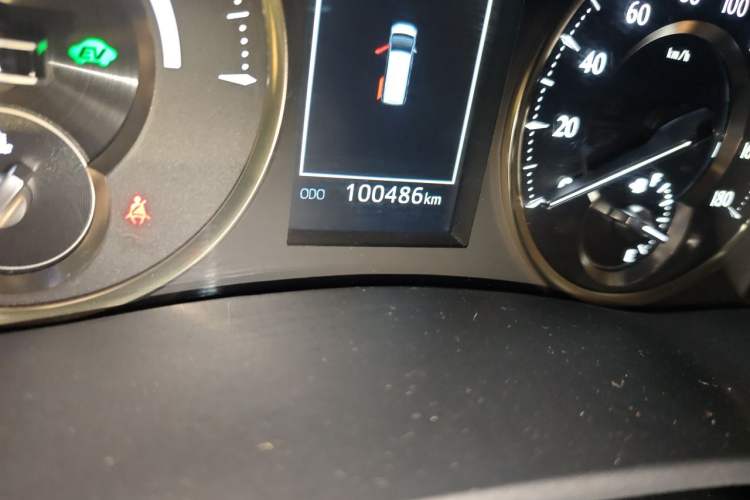 Used Toyota Alphard 2020 Dual-Engine 2.5L Luxury Edition Odometer Close Up