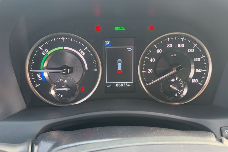Used Toyota Alphard 2020 Dual-Engine 2.5L Prestige Edition Odometer Close Up