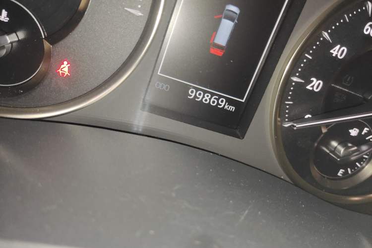 Used Toyota Alphard 2020 Dual-Engine 2.5L Prestige Edition Odometer Close Up