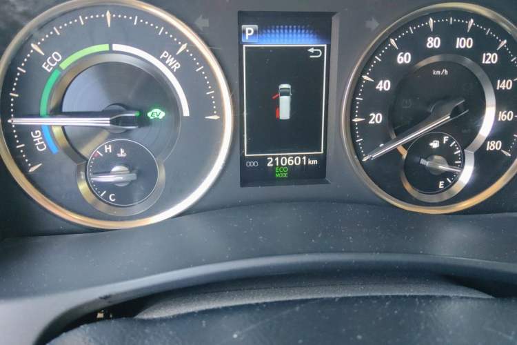 Used Toyota Alphard 2020 Dual-Engine 2.5L Prestige Edition Odometer Close Up