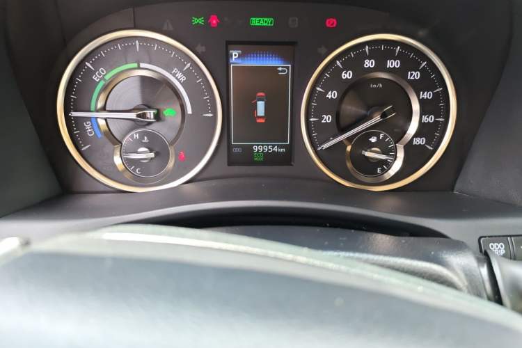 Used Toyota Alphard 2020 Dual-Engine 2.5L Prestige Edition Odometer Close Up