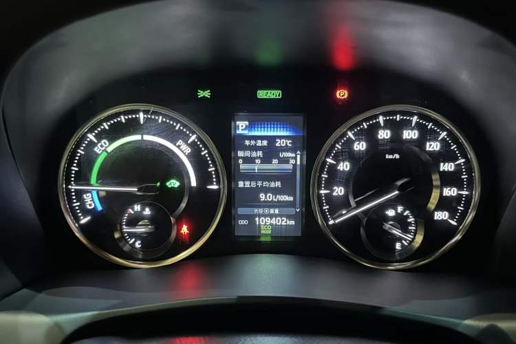 Used Toyota Alphard 2020 Dual-Engine 2.5L Prestige Edition Odometer Close Up