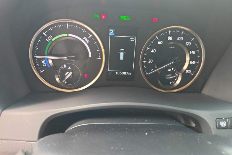 Used Toyota Alphard 2020 Dual-Engine 2.5L Prestige Edition Odometer Close Up