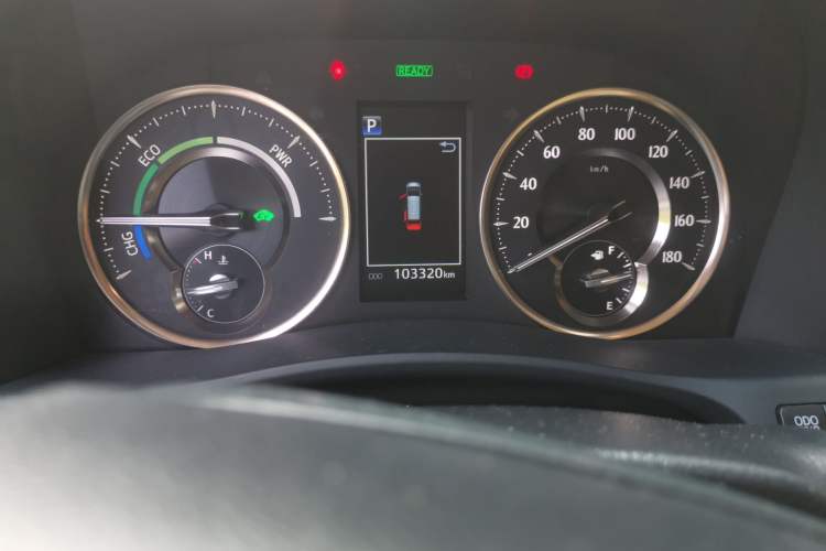 Used Toyota Alphard 2020 Dual-Engine 2.5L Prestige Edition Odometer Close Up