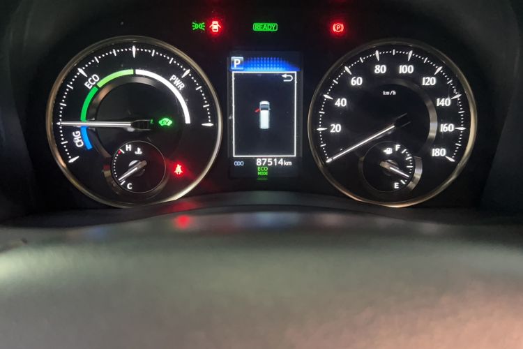 Used Toyota Alphard 2020 Dual-Engine 2.5L Prestige Edition Odometer Close Up