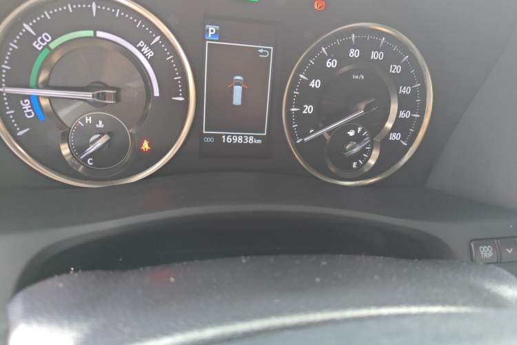 Used Toyota Alphard 2020 Dual-Engine 2.5L Prestige Edition Odometer Close Up