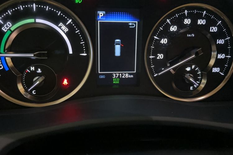 Used Toyota Alphard 2020 Dual-Engine 2.5L Prestige Edition Odometer Close Up