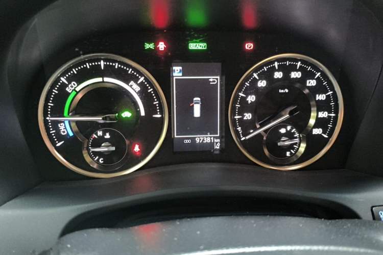 Used Toyota Alphard 2020 Dual-Engine 2.5L Prestige Edition Odometer Close Up