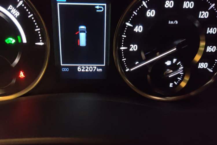 Used Toyota Alphard 2020 Dual-Engine 2.5L Luxury Edition Odometer Close Up