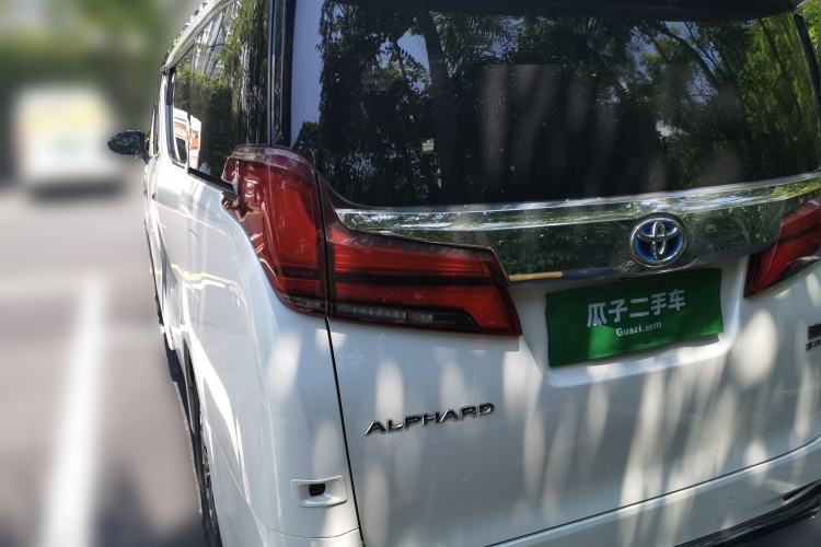 Used Toyota Alphard 2020 Dual-Engine 2.5L Luxury Edition Rear Left 45 Deg