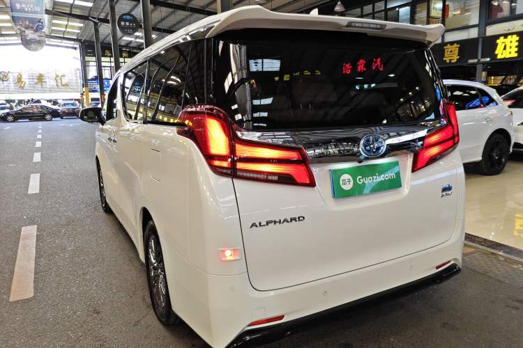 Used Toyota Alphard 2020 Dual-Engine 2.5L Luxury Edition Rear Left 45 Deg