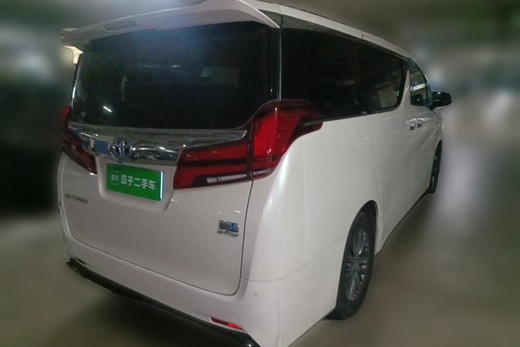 Used Toyota Alphard 2020 Dual-Engine 2.5L Luxury Edition Rear Right 45 Deg