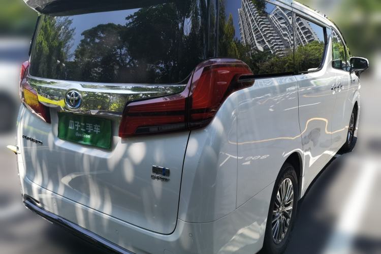 Used Toyota Alphard 2020 Dual-Engine 2.5L Luxury Edition Rear Right 45 Deg
