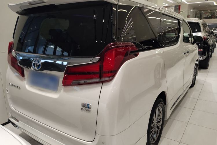 Used Toyota Alphard 2020 Dual-Engine 2.5L Luxury Edition Rear Right 45 Deg