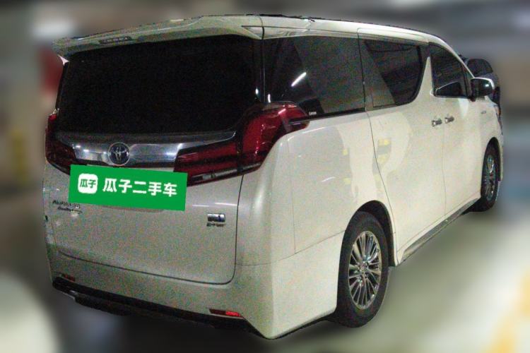 Used Toyota Alphard 2020 Dual-Engine 2.5L Prestige Edition Rear Right 45 Deg
