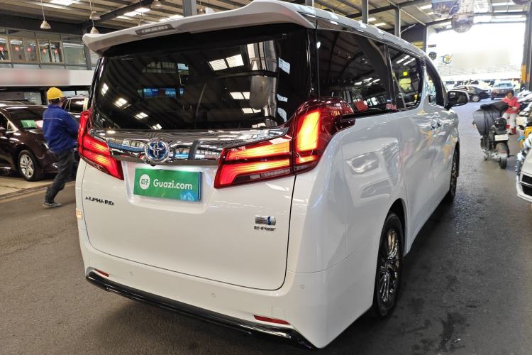 Used Toyota Alphard 2020 Dual-Engine 2.5L Luxury Edition Rear Right 45 Deg