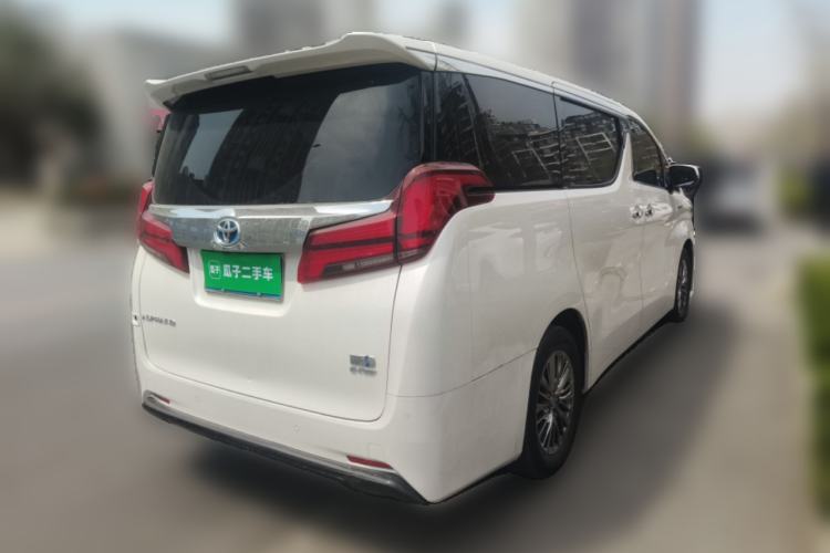 Used Toyota Alphard 2020 Dual-Engine 2.5L Luxury Edition Rear Right 45 Deg