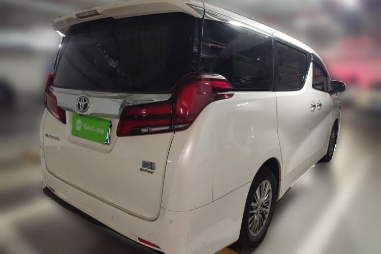 Used Toyota Alphard 2020 Dual-Engine 2.5L Luxury Edition Rear Right 45 Deg