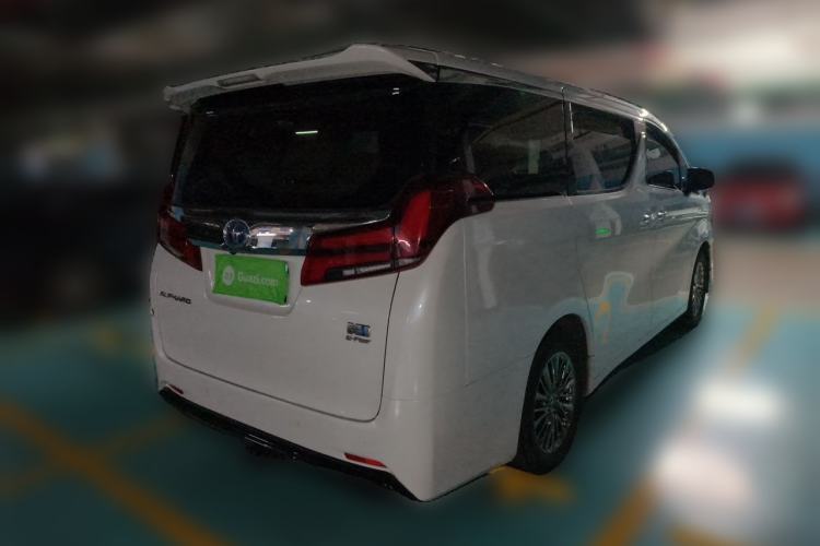 Used Toyota Alphard 2020 Dual-Engine 2.5L Luxury Edition Rear Right 45 Deg
