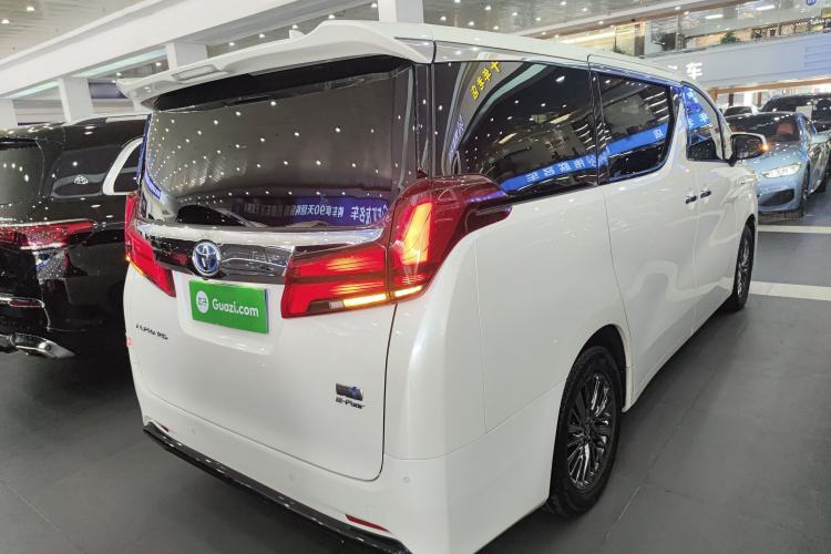 Used Toyota Alphard 2020 Dual-Engine 2.5L Luxury Edition Rear Right 45 Deg