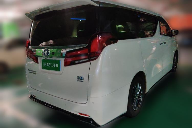 Used Toyota Alphard 2020 Dual-Engine 2.5L Luxury Edition Rear Right 45 Deg