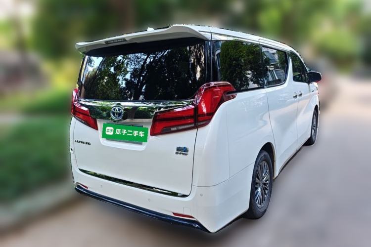 Used Toyota Alphard 2020 Dual-Engine 2.5L Luxury Edition Rear Right 45 Deg