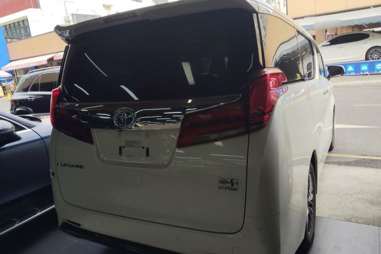 Used Toyota Alphard 2020 Dual-Engine 2.5L Luxury Edition Rear Right 45 Deg