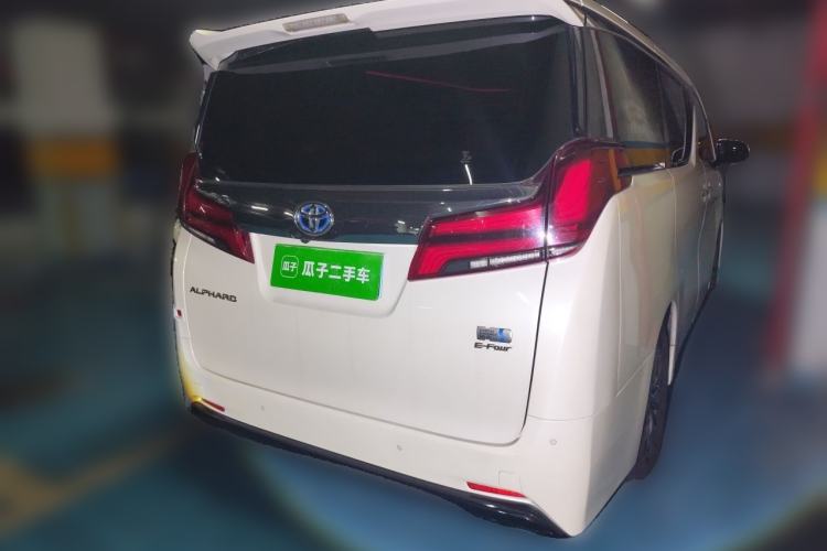 Used Toyota Alphard 2020 Dual-Engine 2.5L Luxury Edition Rear Right 45 Deg