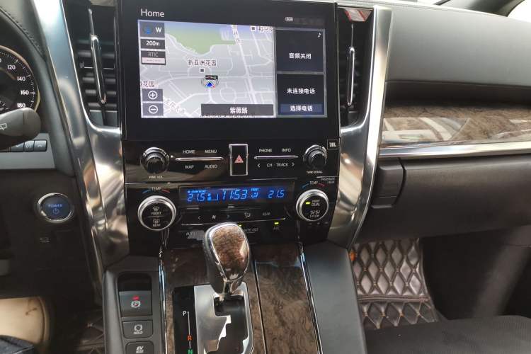 Used Toyota Alphard 2021 Dual-Motor 2.5L Premium Edition Audio And AC Panel