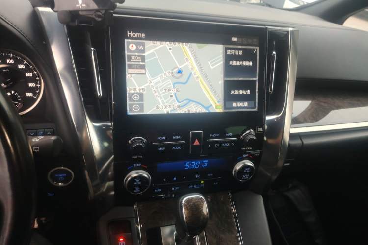 Used Toyota Alphard 2021 Dual-Engine 2.5L Prestige Edition Audio And AC Panel