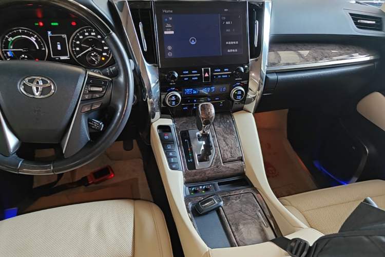 Used Toyota Alphard 2021 Dual-Engine 2.5L Prestige Edition Audio And AC Panel