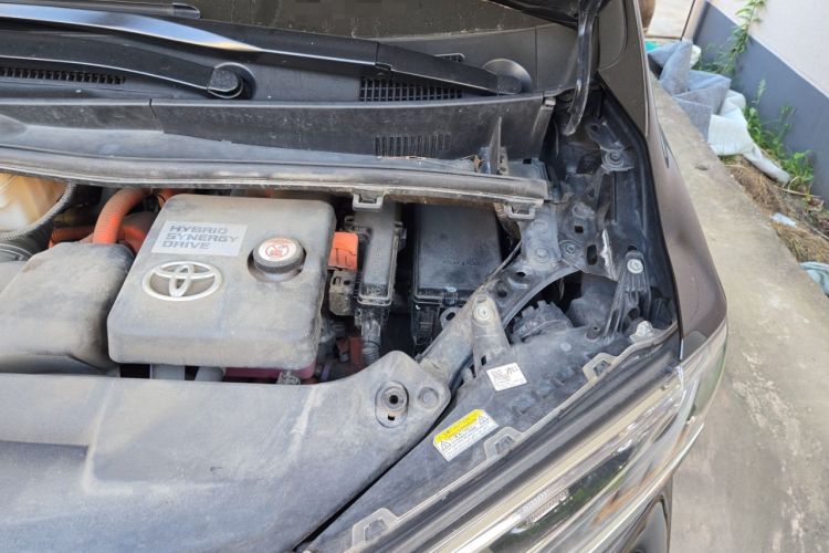 Used Toyota Alphard 2021 Dual-Engine 2.5L Prestige Edition Engine Bay Left