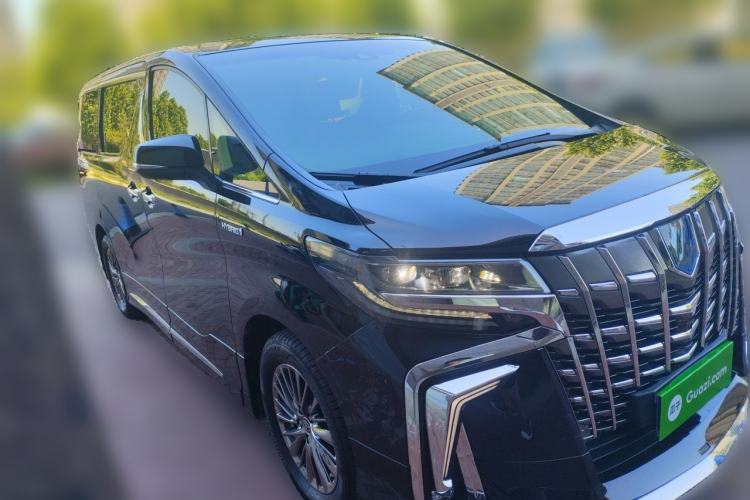 Used Toyota Alphard 2021 Dual-Engine 2.5L Luxury Edition Front Right 45 Deg