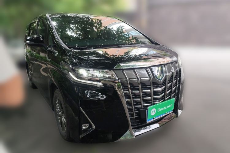 Used Toyota Alphard 2021 Dual-Engine 2.5L Luxury Edition Front Right 45 Deg