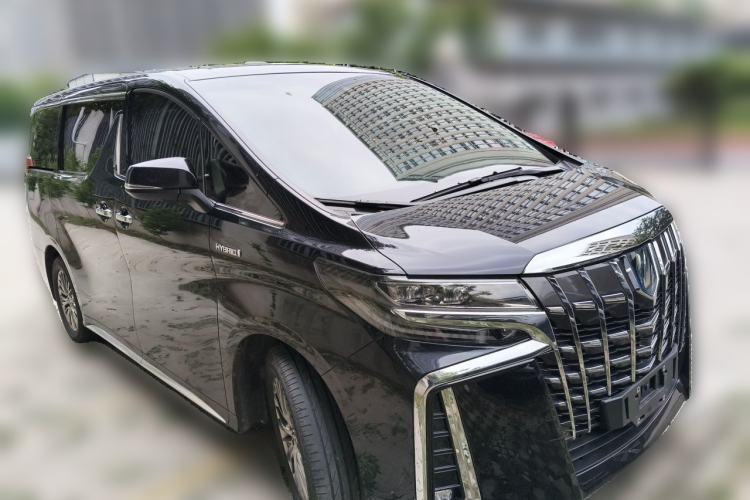 Used Toyota Alphard 2021 Dual-Engine 2.5L Luxury Edition Front Right 45 Deg