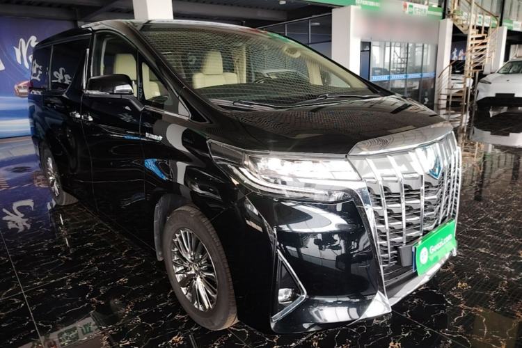 Used Toyota Alphard 2021 Dual-Engine 2.5L Luxury Edition Front Right 45 Deg