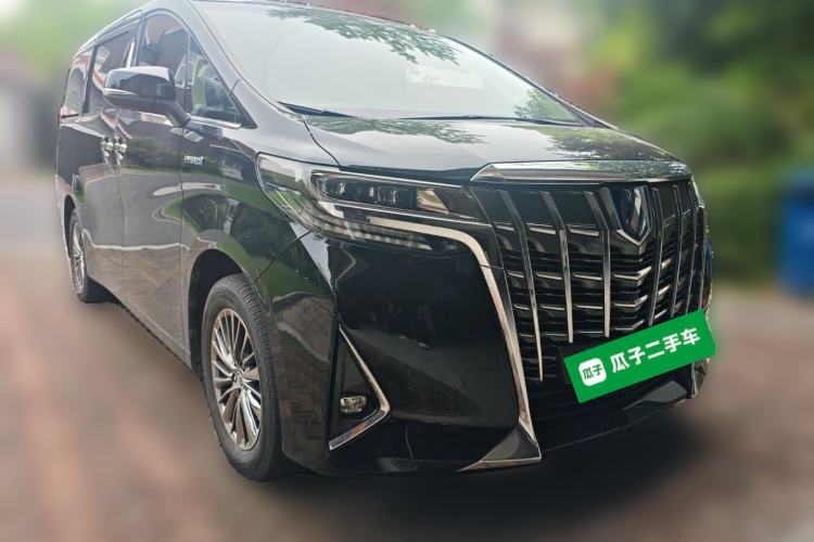 Used Toyota Alphard 2021 Dual-Engine 2.5L Luxury Edition Front Right 45 Deg