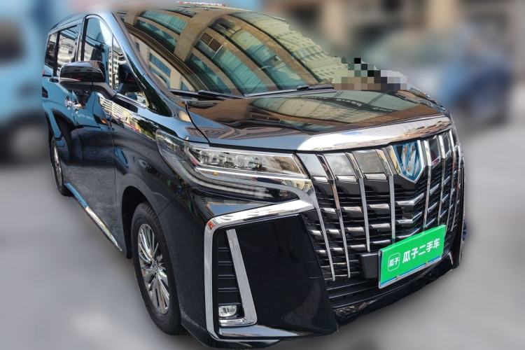 Used Toyota Alphard 2021 Dual-Engine 2.5L Prestige Edition Front Right 45 Deg