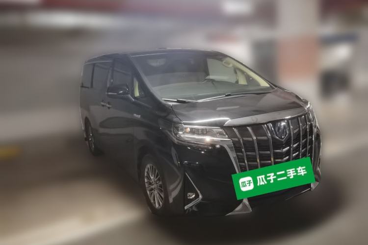Used Toyota Alphard 2021 Dual-Engine 2.5L Luxury Edition Front Right 45 Deg