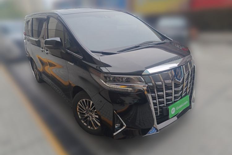 Used Toyota Alphard 2021 Dual-Engine 2.5L Luxury Edition Front Right 45 Deg