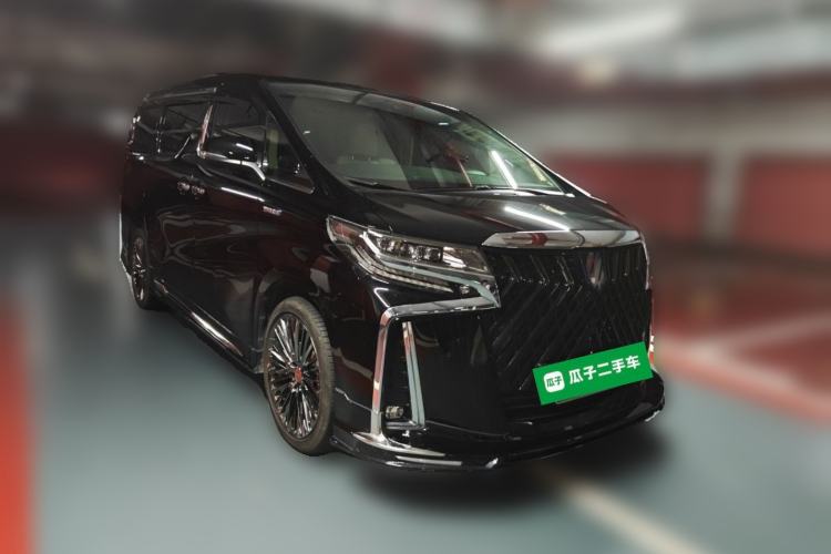 Used Toyota Alphard 2021 Dual-Engine 2.5L Luxury Edition Front Right 45 Deg