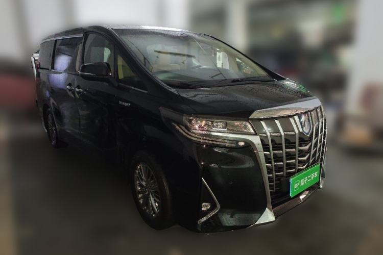 Used Toyota Alphard 2021 Dual-Engine 2.5L Luxury Edition Front Right 45 Deg