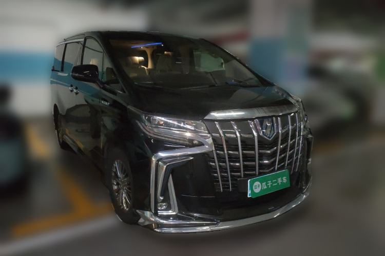 Used Toyota Alphard 2021 Dual-Engine 2.5L Luxury Edition Front Right 45 Deg
