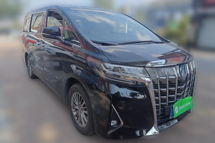 Used Toyota Alphard 2021 Dual-Engine 2.5L Luxury Edition Front Right 45 Deg