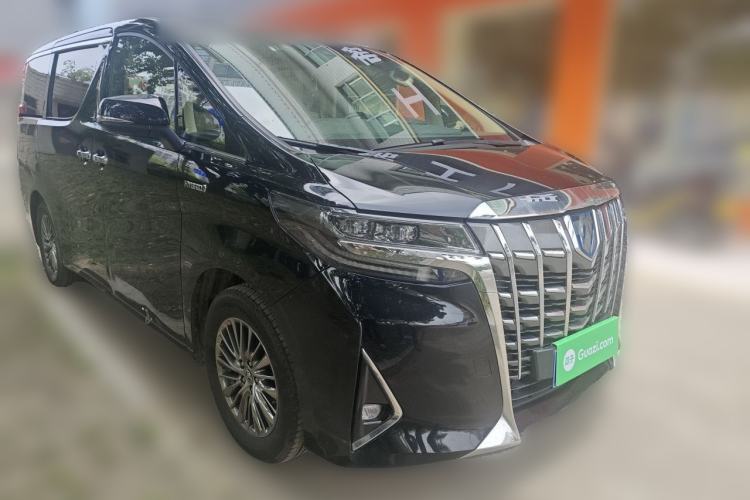 Used Toyota Alphard 2021 Dual-Engine 2.5L Luxury Edition Front Right 45 Deg