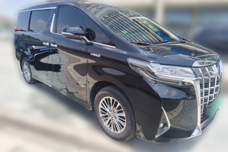 Used Toyota Alphard 2021 Dual-Engine 2.5L Luxury Edition Front Right 45 Deg