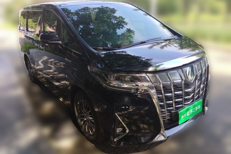 Used Toyota Alphard 2021 Dual-Engine 2.5L Luxury Edition Front Right 45 Deg
