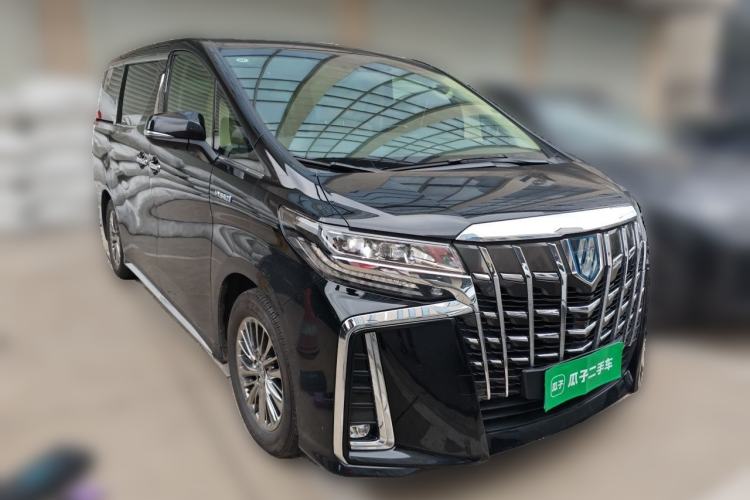 Used Toyota Alphard 2021 Dual-Motor 2.5L Premium Edition Front Right 45 Deg
