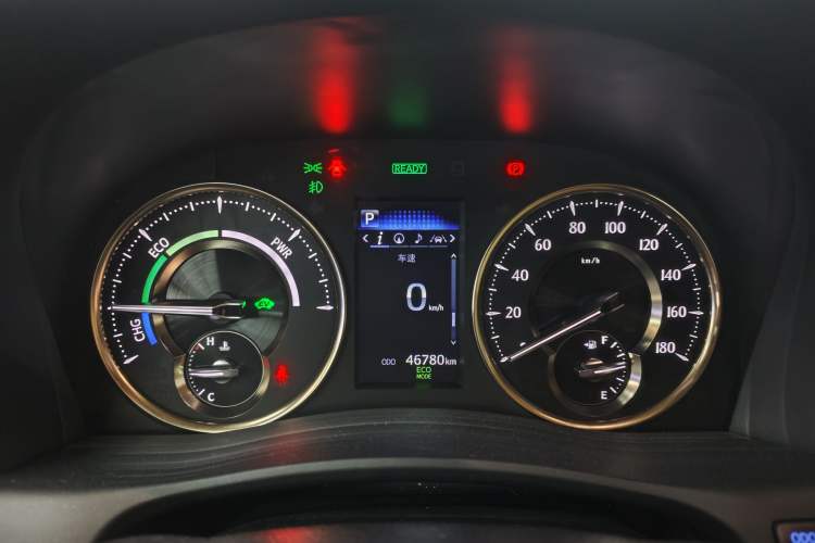 Used Toyota Alphard 2021 Dual-Engine 2.5L Prestige Edition Odometer Close Up