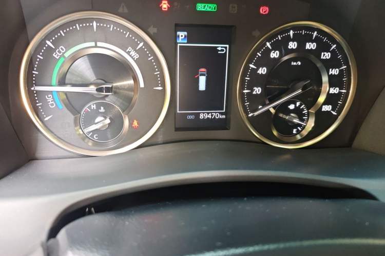 Used Toyota Alphard 2021 Dual-Engine 2.5L Prestige Edition Odometer Close Up